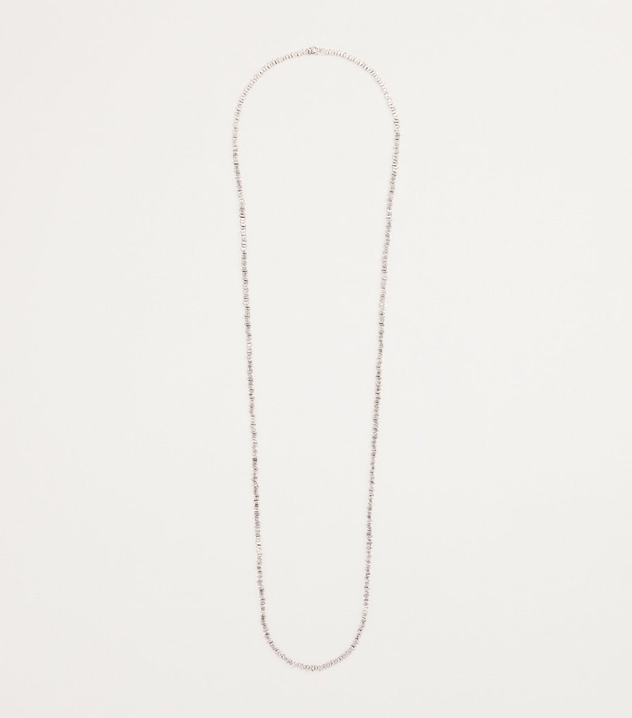 Suzanne Kalan white gold and diamond tennis necklace - British product