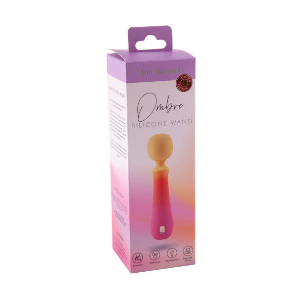 Ann Summers Ombre silicone vibrating wand British product