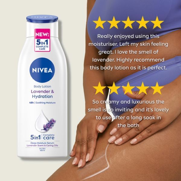 NIVEA Lavender Body Lotion 400ml