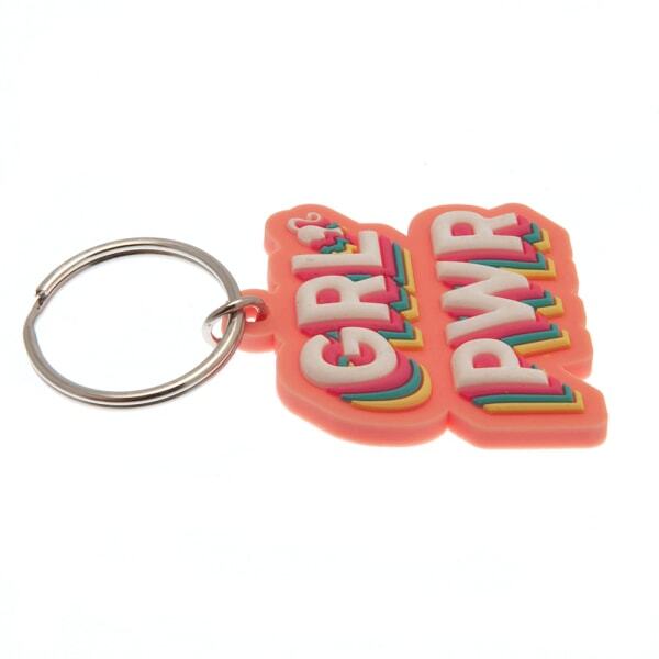 Barbie GRL PWR PVC Keyring GOODS Superdrug   