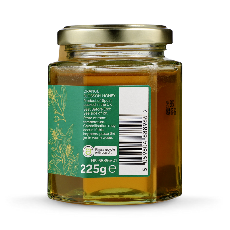 Holland & Barrett Orange Blossom Honey 225g, UK version