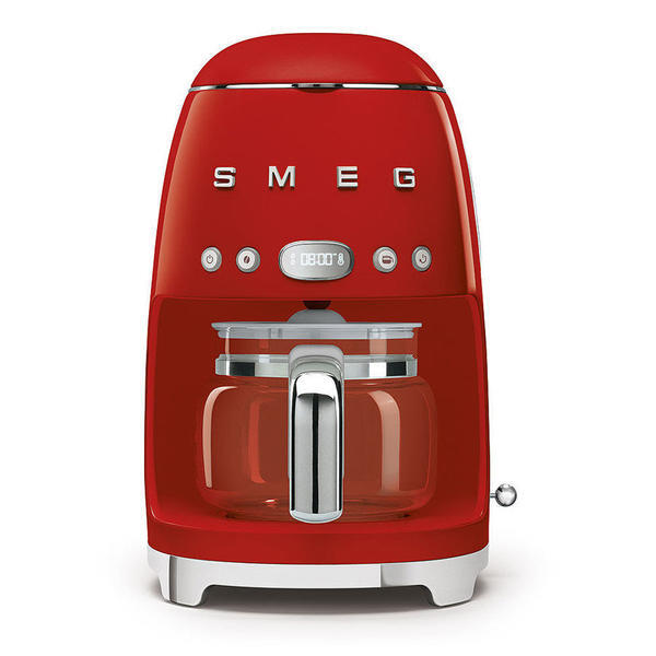 Smeg drip filter coffee machine red - British product