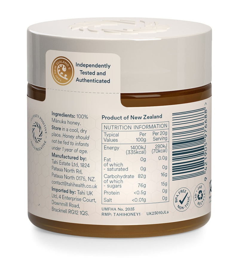 Tahi Honey Manuka Honey UMF 10+ MGO 263+ 250g (British brand)