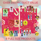 Organic Shop beauty advent calendar 24 day gift set, imported from the UK