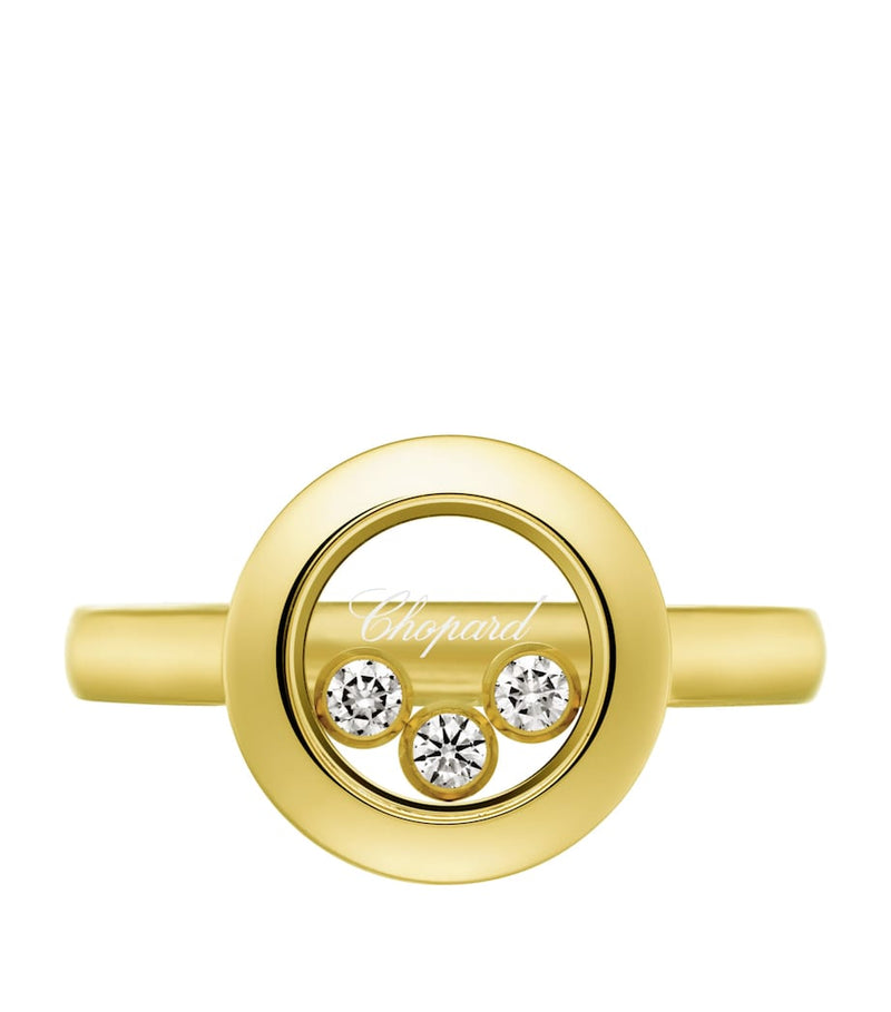 Chopard Happy Diamonds Icons ring 18kt yellow gold, UK version