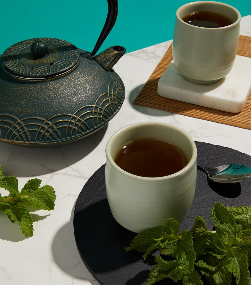 Harrods peppermint herbal tea 20 tea bags, UK version