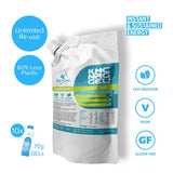 KMC Energy Gel Refill Citrus & Mint 700g, imported from the UK