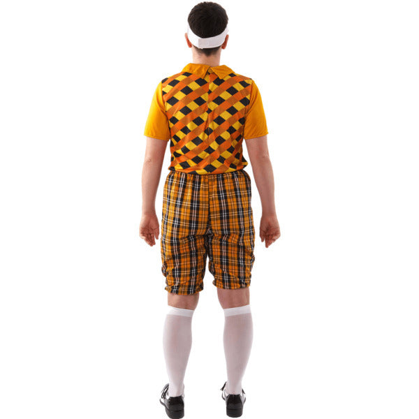 Orion Costumes Male Golfer Costume (Orange & Black) Standard