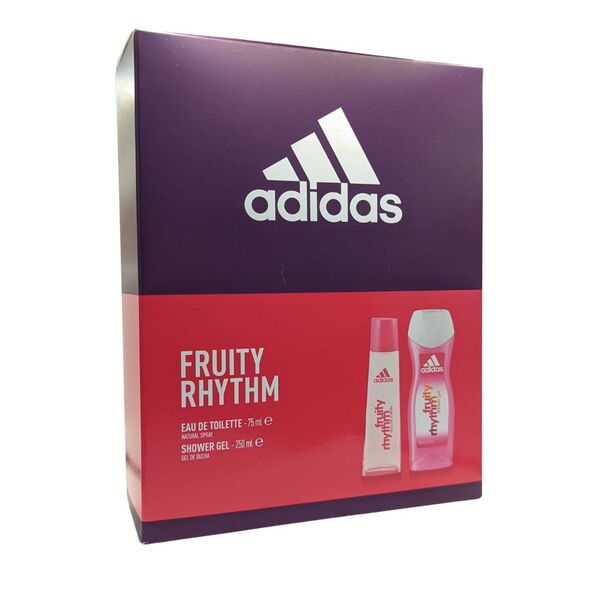 Adidas - Fruity Rhythm EDT Spray 75ml Shower Gel 250ml GOODS Superdrug   