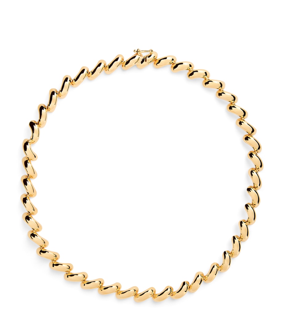 LIÉ STUDIO The Edith gold-plated chain necklace, imported from the UK