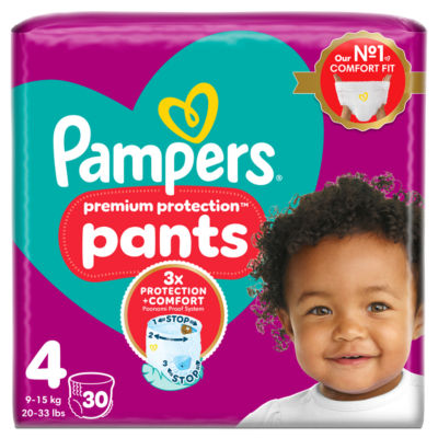Pampers Premium Protection bleiebukse størrelse 4