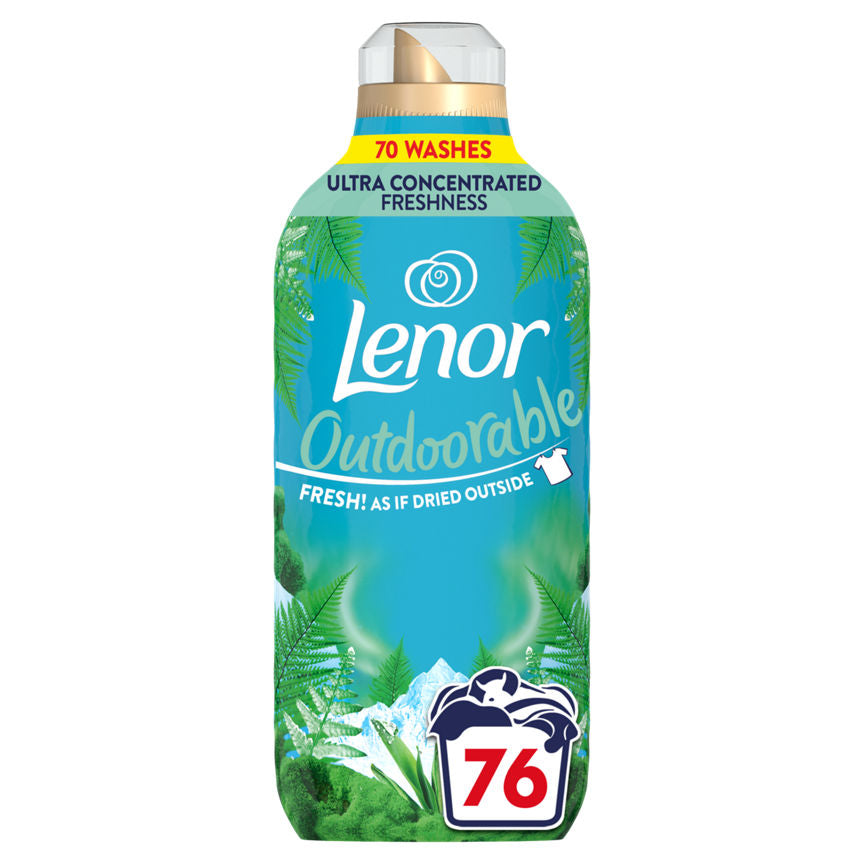 Lenor Outdoorable Fabric Conditioner Northern Solstice 76 Washes GOODS ASDA   