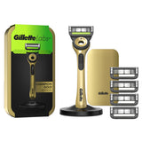 Gillette GilletteLabs With Exfoliating Bar Razor, Razer Limited Edition, Travel Case - 5 Blades GOODS ASDA   