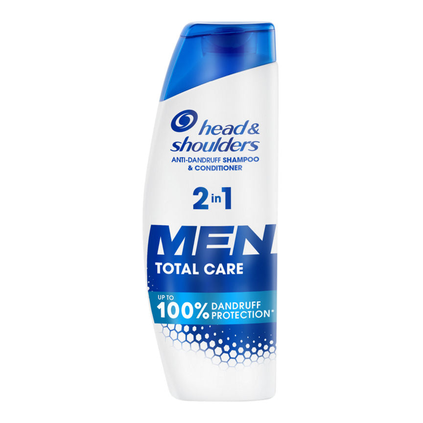 Head & Shoulders Men Ultra Total Care Anti Dandruff 2-in-1 Shampoo 330ml with Sea Minerals GOODS ASDA   