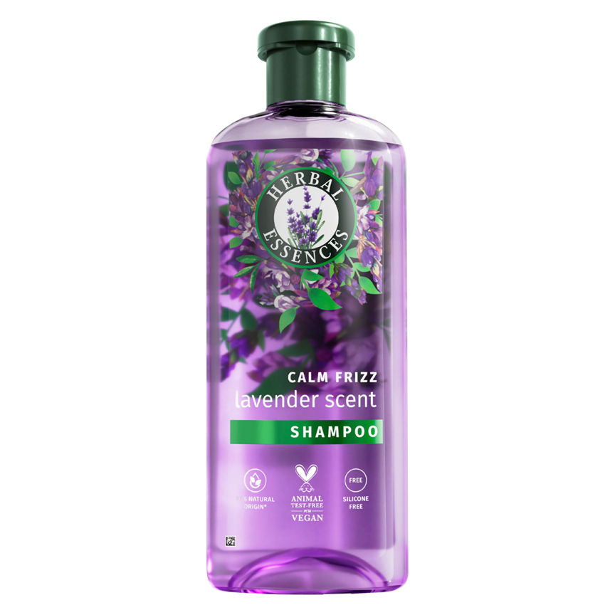 Herbal Essences Lavender Scent Calm Frizz Shampoo 350ml to Nourish and Smooth Frizzy Hair GOODS ASDA   