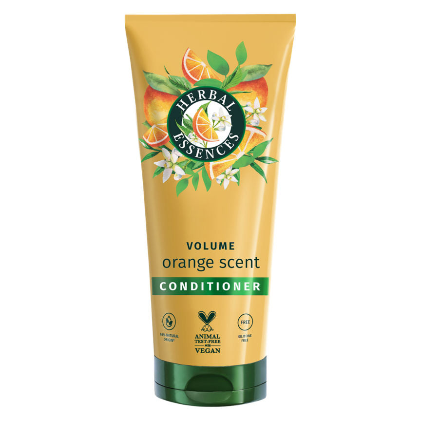 Herbal Essences Orange Scent Volume Conditioner 250ml for Fine Hair, Silicone Free GOODS ASDA   