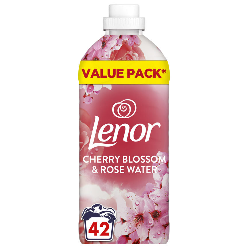 Lenor Fabric Conditioner 42 Washes, Cherry Blossom & Rose Water