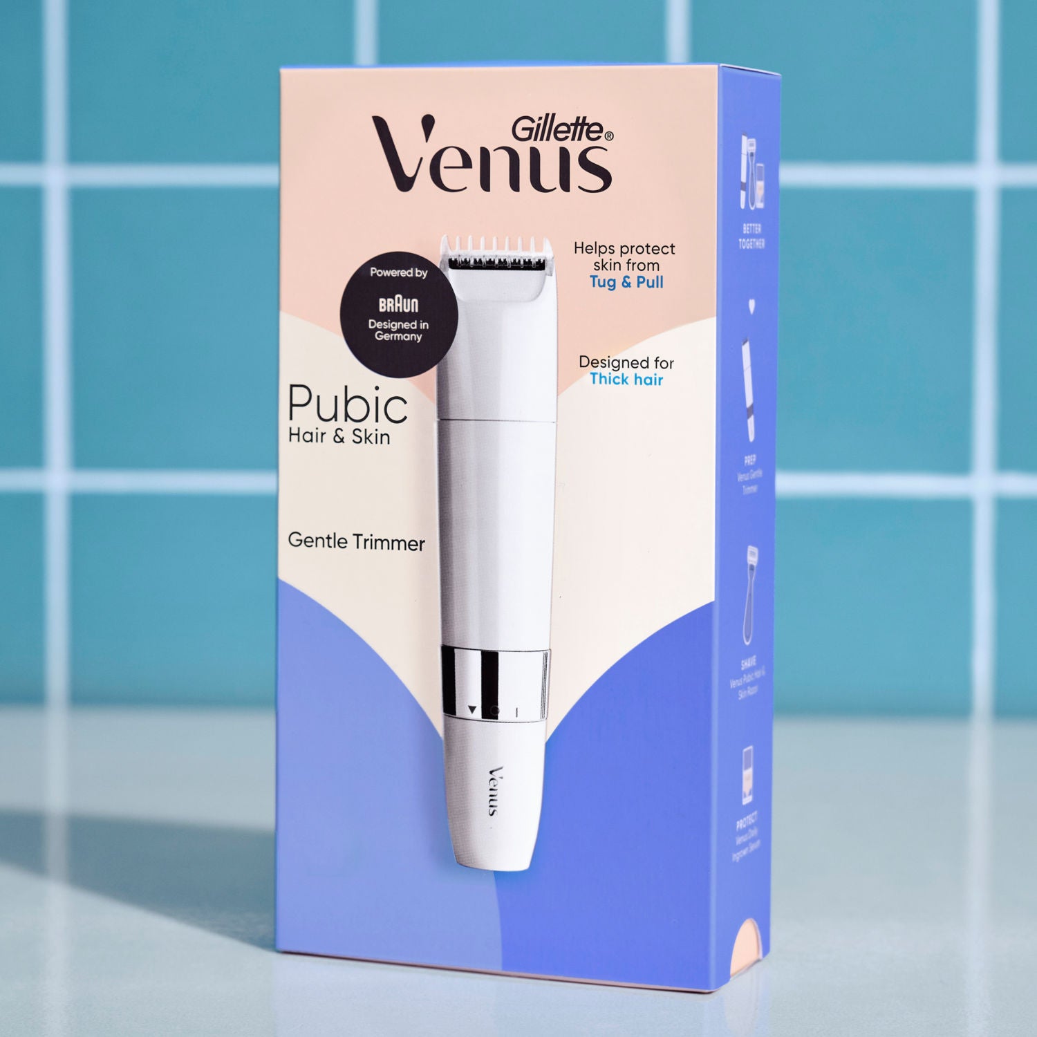 Gillette Venus Gentle Trimmer for Pubic Hair and Skin, UK version