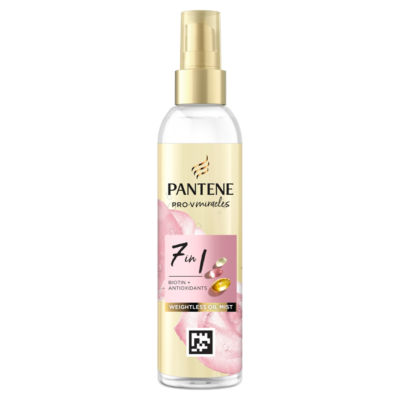 ASDA Pantene 7-i-1 Weightless Hair Oil Mist with Biotin 145ml- Kjøp online hos McGrocer
