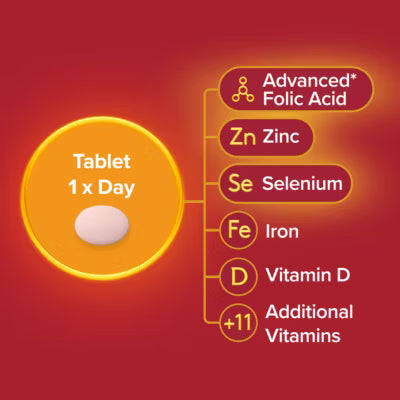 ASDA Seven Seas Trying For A Baby Prenatal Fertility Supplement 28 tablets- Buy online at McGrocer