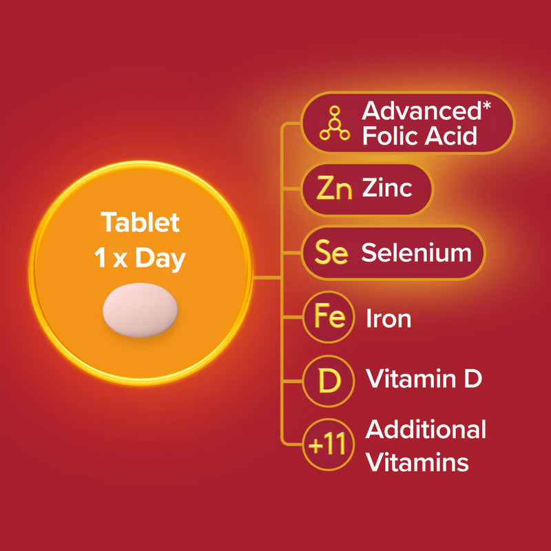 Seven Seas Trying For A Baby prenatal supplement 28 tablets (British brand)