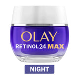 Olay Retinol 24 MAX* Night Cream Face Moisturiser +40% Glycerin. Anti Ageing Skincare, 50ml GOODS ASDA   