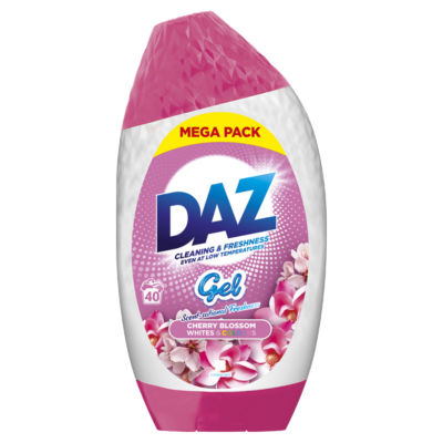 ASDA Daz Cherry Blossom Whites & Colours Gel Laundry Detergent 1.4 L- Buy online at McGrocer