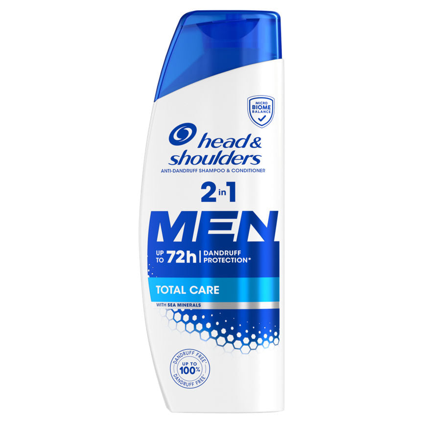 Head & Shoulders Men Ultra Total Care Anti Dandruff 2-in-1 Shampoo 250ml with Sea Minerals GOODS ASDA   