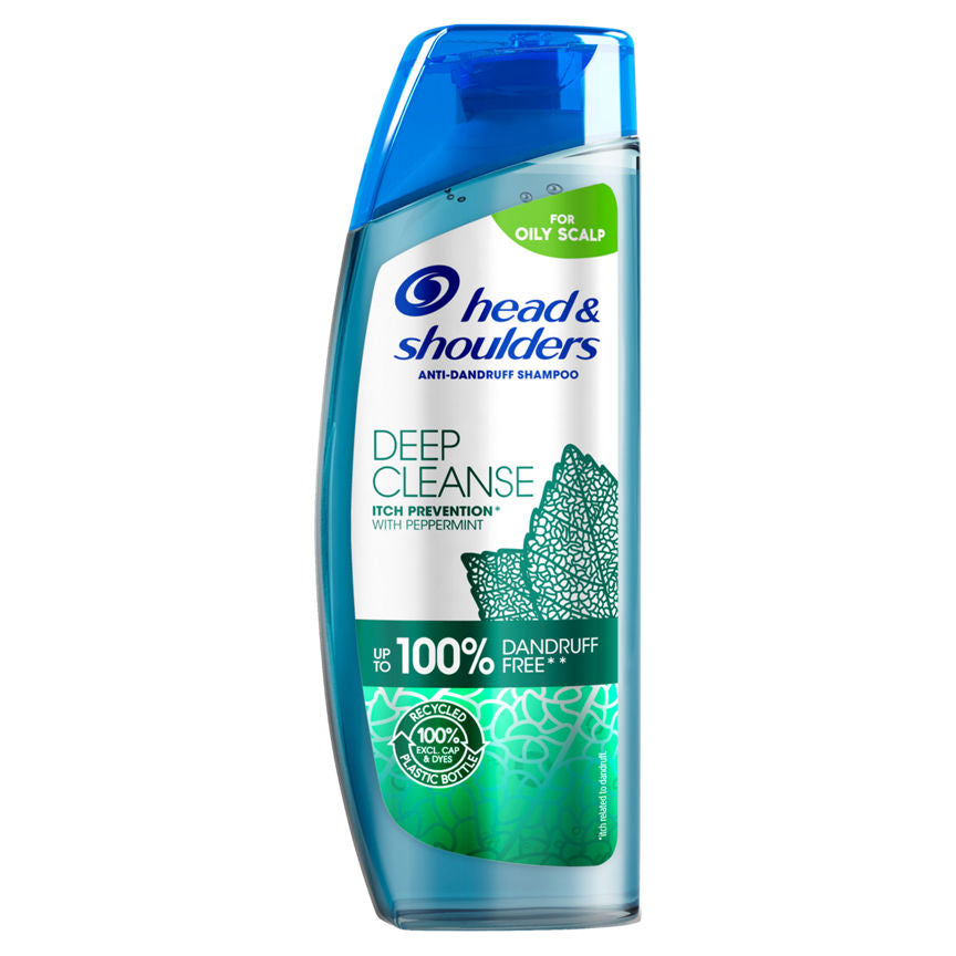 Head & Shoulders Deep Cleanse Itch Relief Anti-Dandruff Shampoo -  300ml GOODS ASDA   