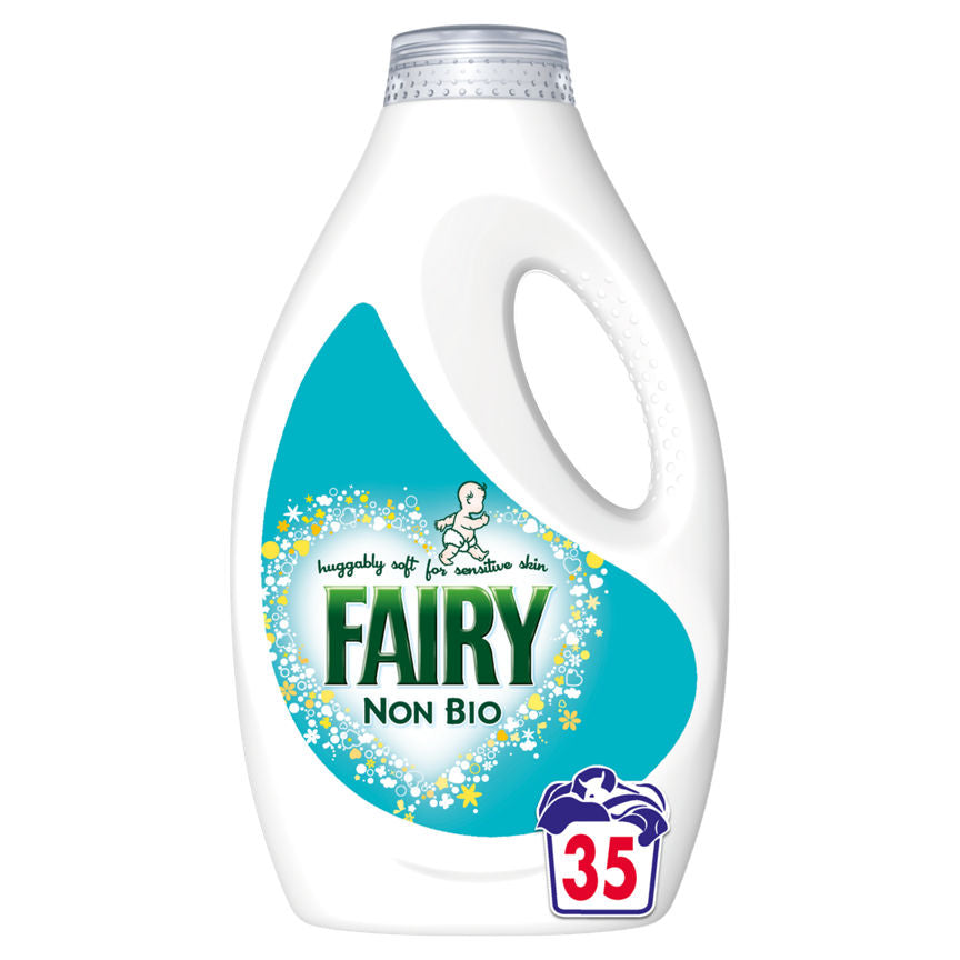 Fairy Non Bio Liquid Detergent,35 Washes 1.155 l, Sensitive skin GOODS ASDA   