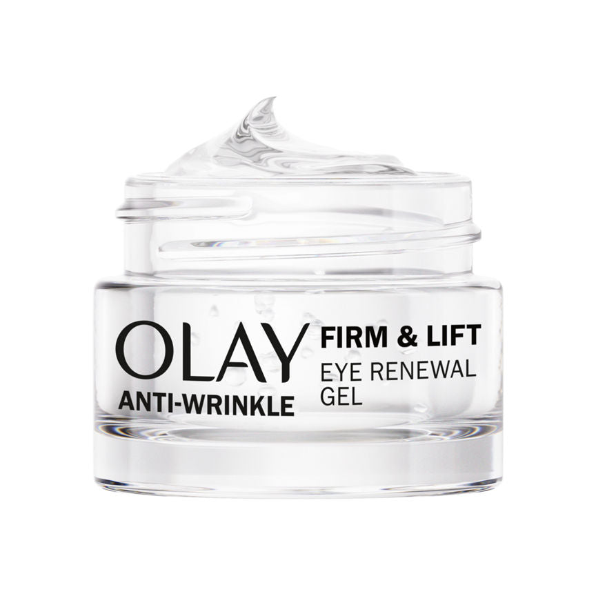 Olay Anti-Wrinkle Firm & Lift Eye Renewal Gel, For Under Eye Puffiness,15ml GOODS ASDA   