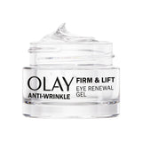 Olay Anti-Wrinkle Firm & Lift Eye Renewal Gel, For Under Eye Puffiness,15ml GOODS ASDA   