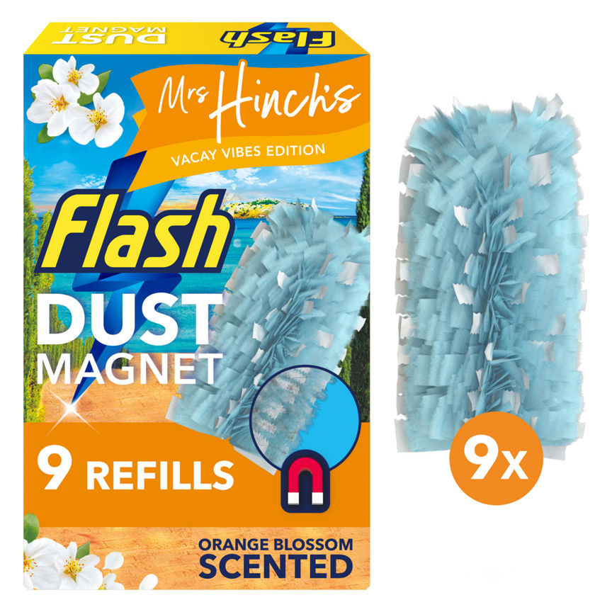 Flash Duster Dust Magnet Trap & Lock Refills 9 GOODS ASDA   