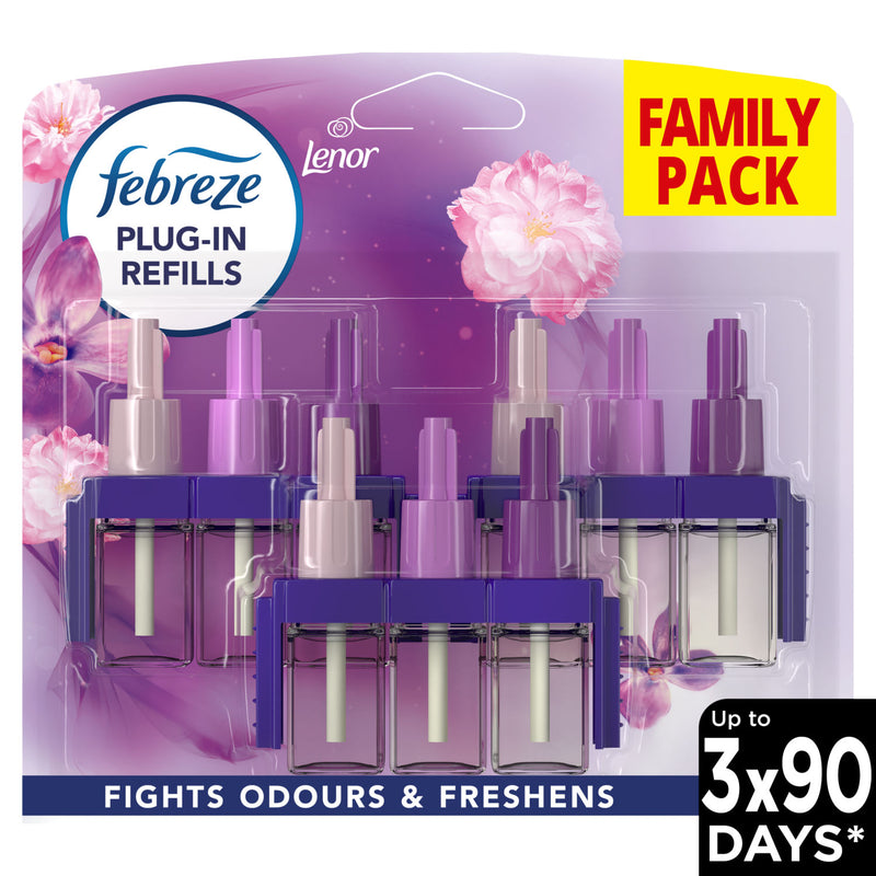 Febreze air freshener refill 3Volution Exotic Bloom 3x20ml (British brand)