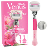 Gillette Venus women's razor Pro ComfortGlide Pomegranate - British product