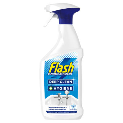 Flash anti-bac bathroom cleaner 800ml (British brand)