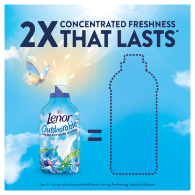Lenor Outdoorable fabric conditioner Spring Awakening 1.204L, UK version