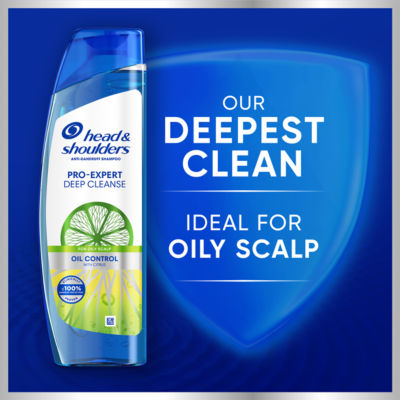 Head & Shoulders Deep Cleanse Shampoo 300ml, imported from the UK