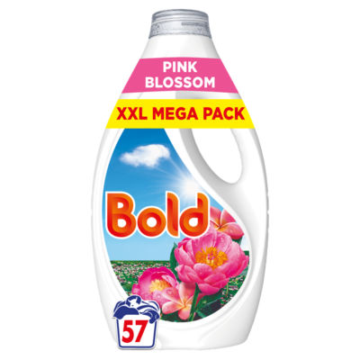 Bold Pink Blossom laundry detergent 1.767L (British brand)