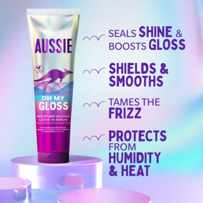 Aussie Oh My Gloss leave-in serum 160ml, UK version