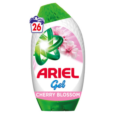 Ariel washing gel cherry blossom 858ml, imported from the UK