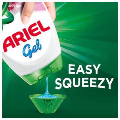 Ariel washing gel cherry blossom 858ml, imported from the UK