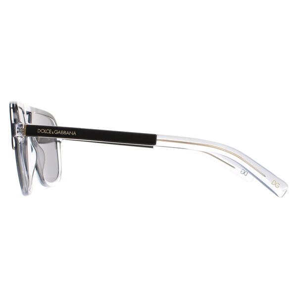 Dolce & Gabbana DG4354 black polarised men sunglasses, imported from the UK