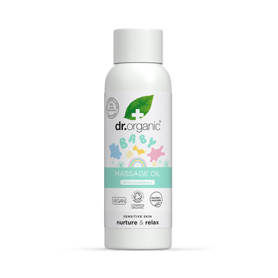 Holland & Barrett Dr Organic Mother & Baby Massage Oil 100ml- Buy online at McGrocer