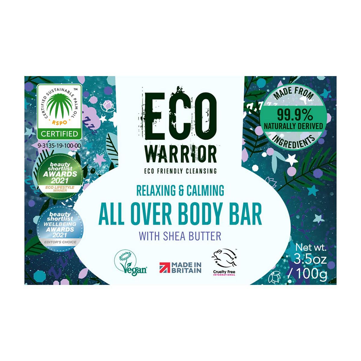 Eco Warrior All Over Body Bar 100g GOODS Boots   