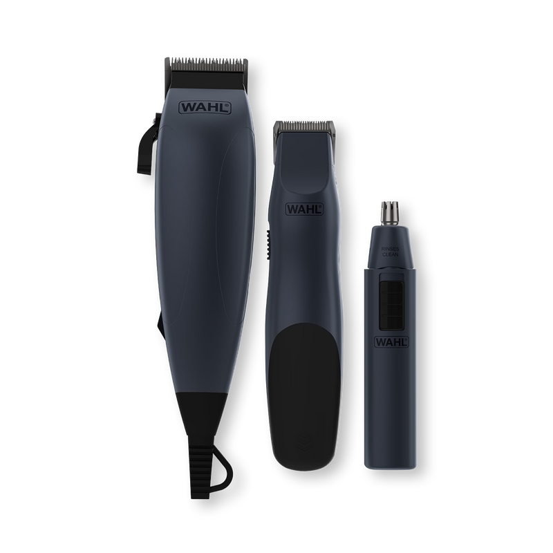 Wahl Grooming Gift Set with clipper and trimmers, imported from the UK
