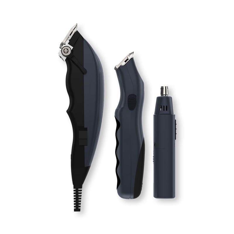 Wahl Grooming Gift Set with clipper and trimmers, imported from the UK