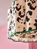 Eleanor Bowmer cream leopard print lampshade 40cm, UK version