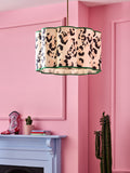 Eleanor Bowmer cream leopard print lampshade 40cm, UK version