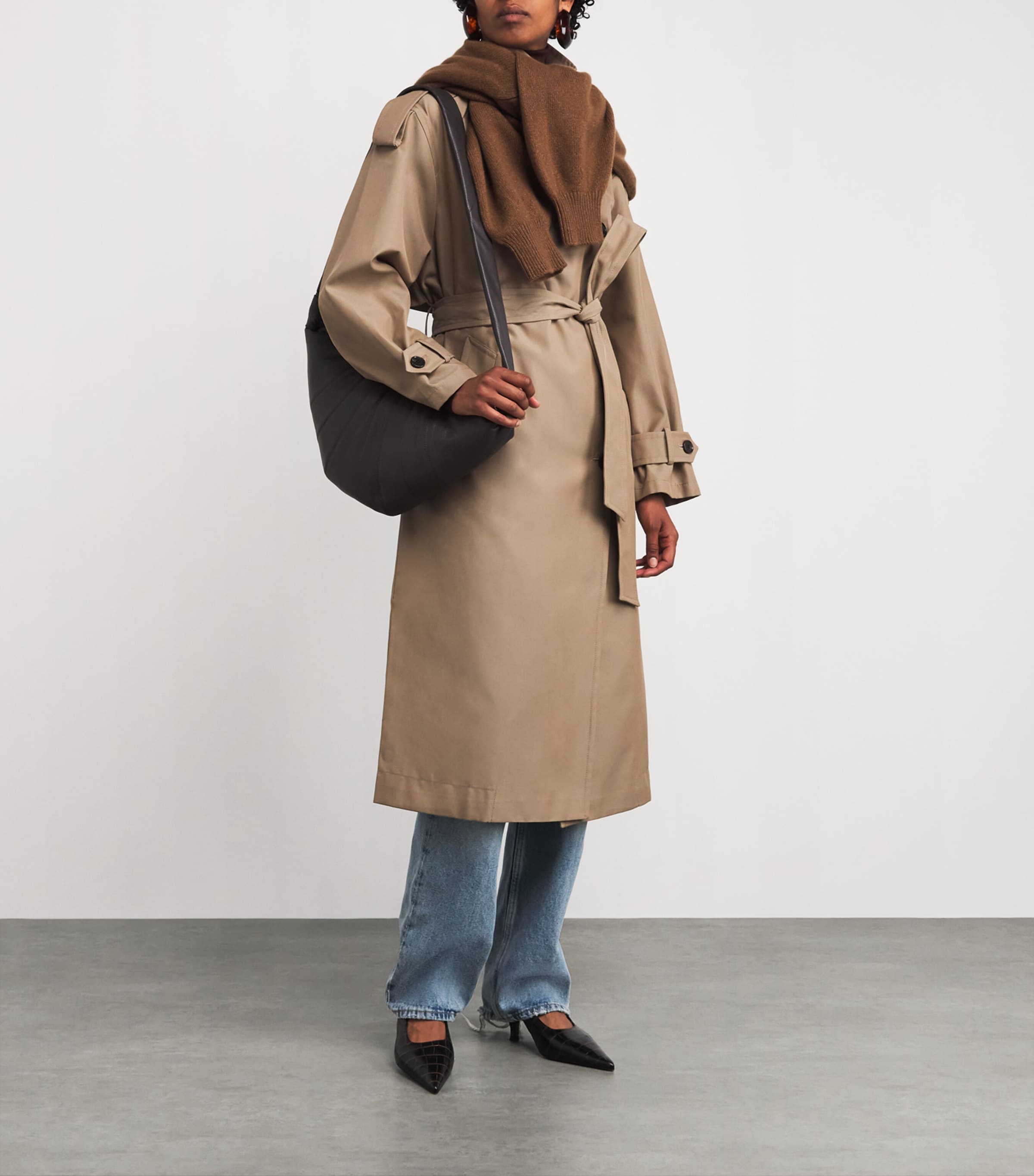 Lemaire Croissant shoulder bag in nappa leather (British brand)